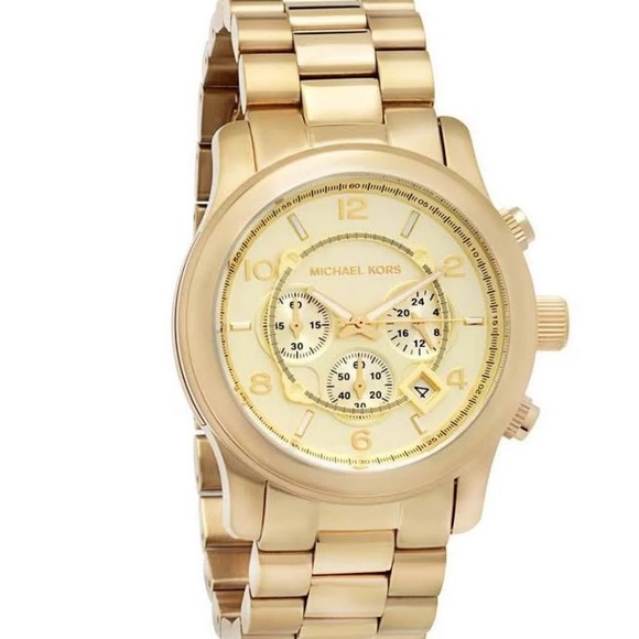 Michael Kors Yellow Gold Watch - Picture 3 of 3